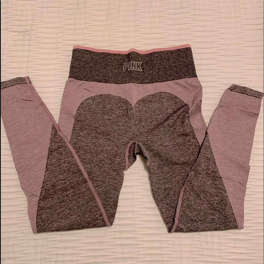 Victoria secret pink leggings, pink, (small)